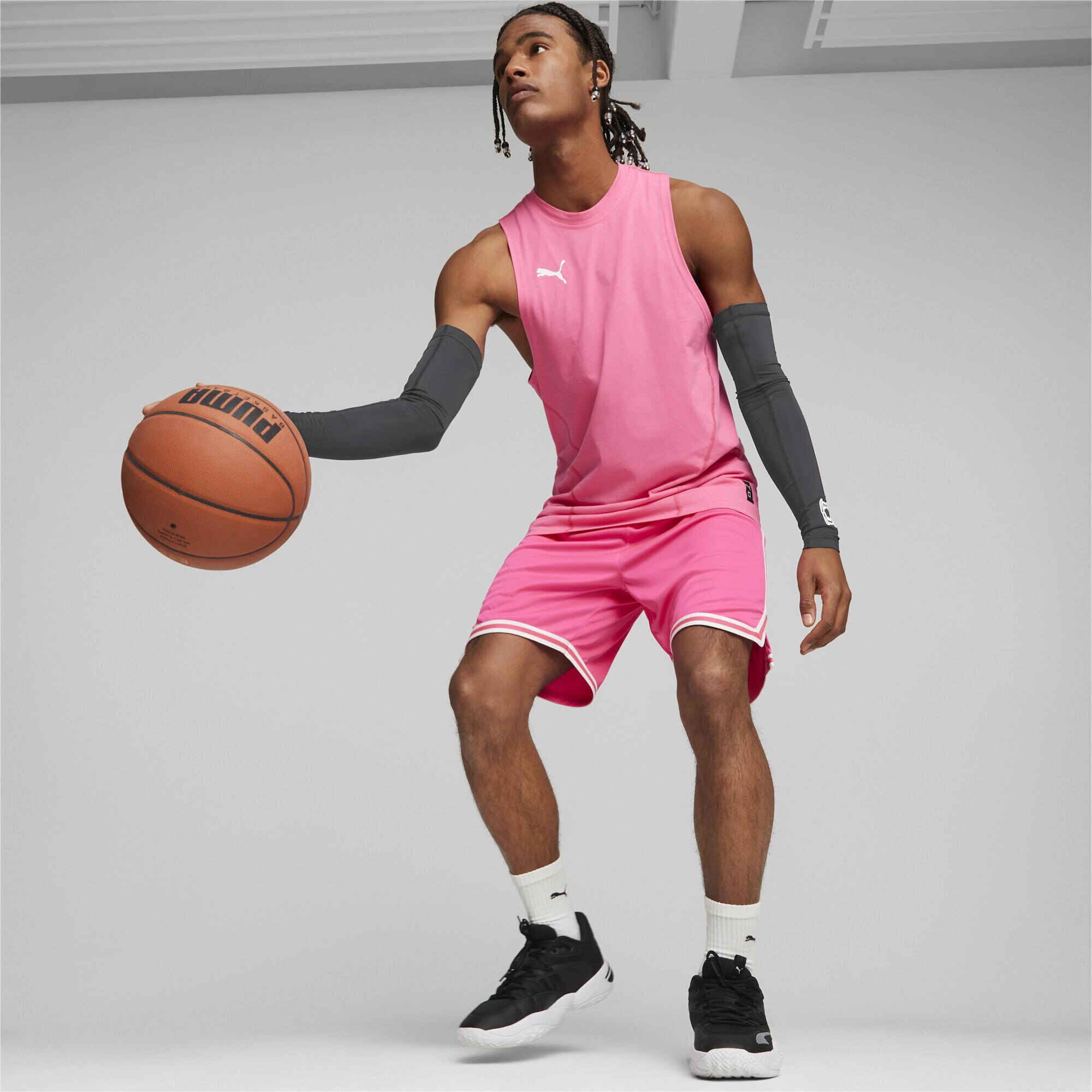Męskie rękawy do koszykówki Hoops Team PUMA 4/7