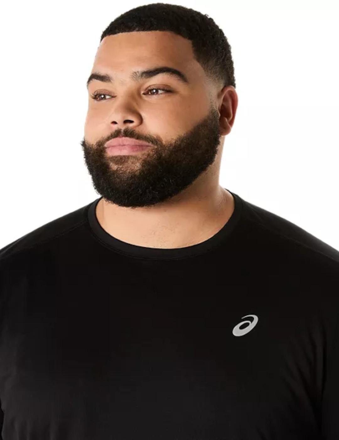 Camiseta para Homem Asics Performance Preto 3/5