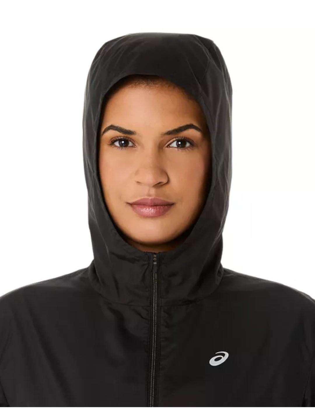 Jaqueta feminina Asics Performance preta. 4/7