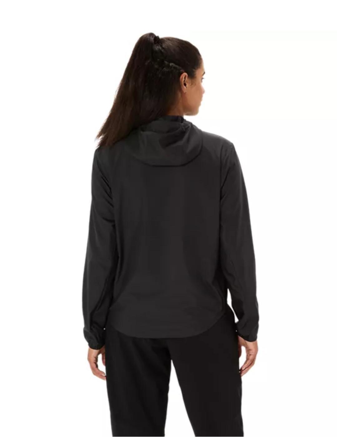 Jaqueta feminina Asics Performance preta. 3/7