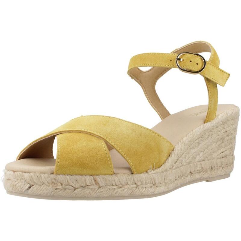 Sandalias Mujer Geox D Gelsa Low Amarillo