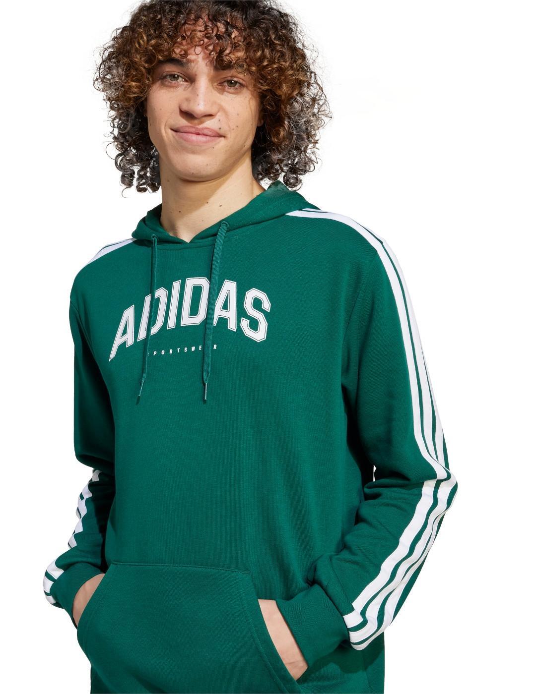 Maillot et sweat à capuche pour homme Adidas College Vert 4/5