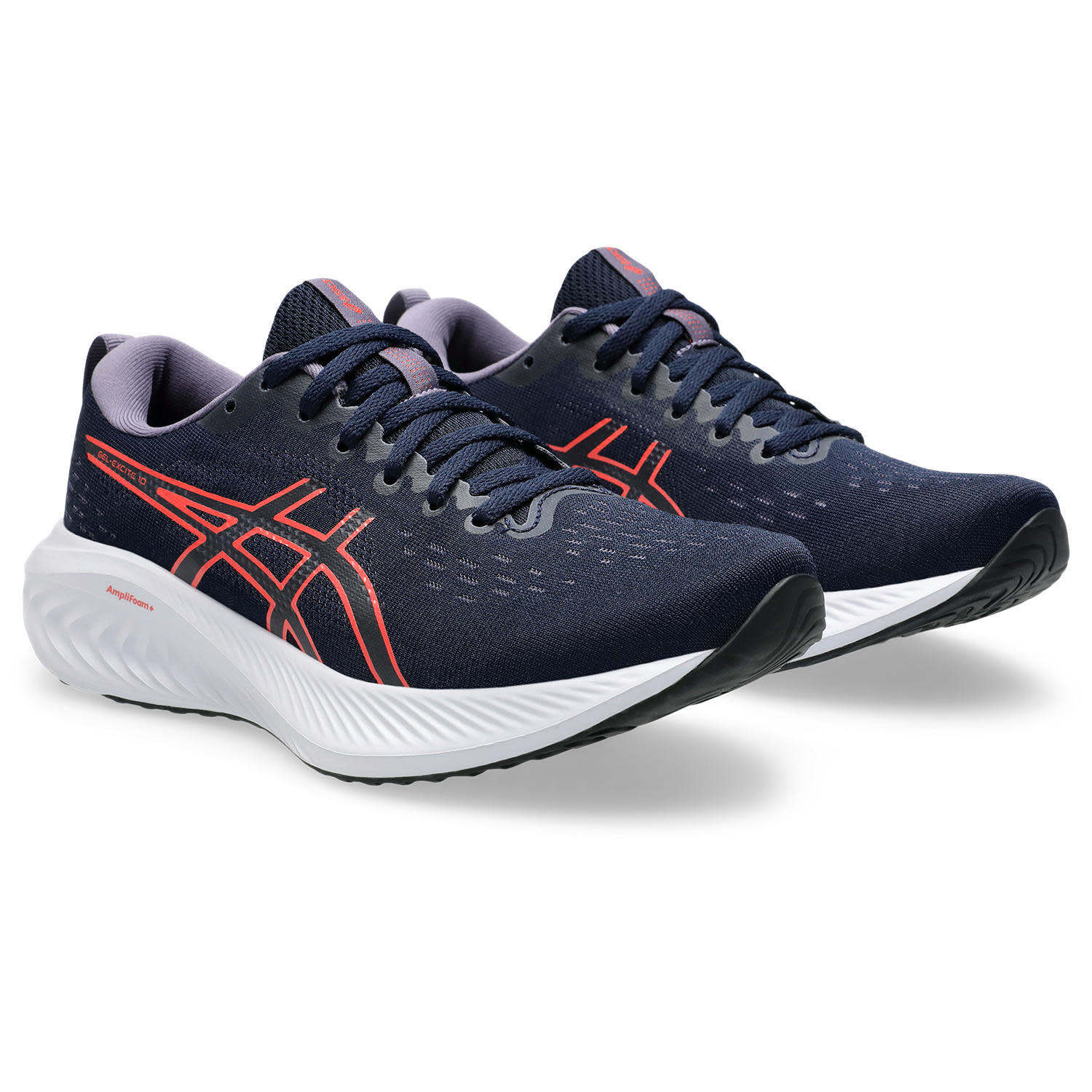 Chaussures De Running Femme - ASICS  Gel Excite 10 W - Midnight/Coral Reef 2/7