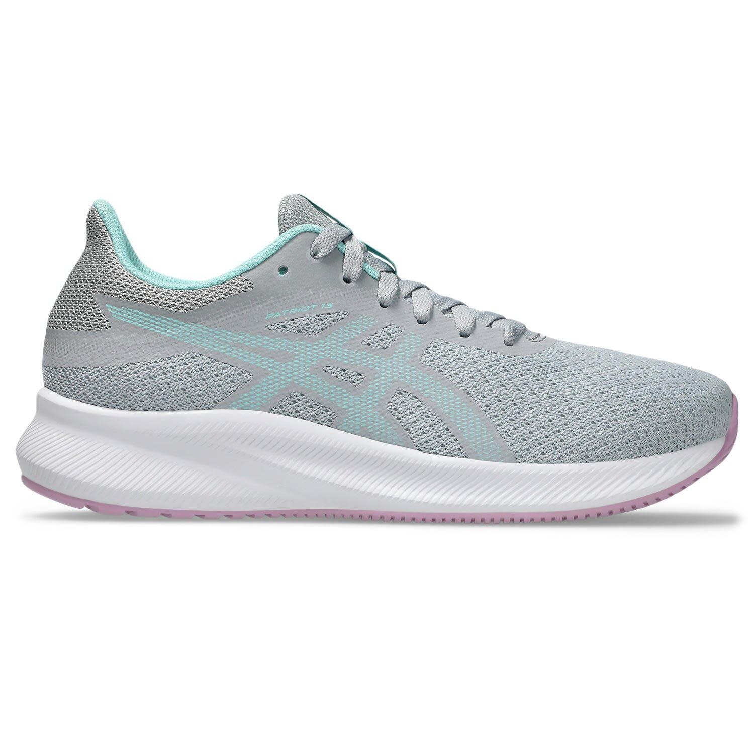 Asics - Chaussures De Running Femme - Asics Patriot 13 W - Grey/mint - Chaussures De Sport - Rose|vert - 37,5 - Decathlon