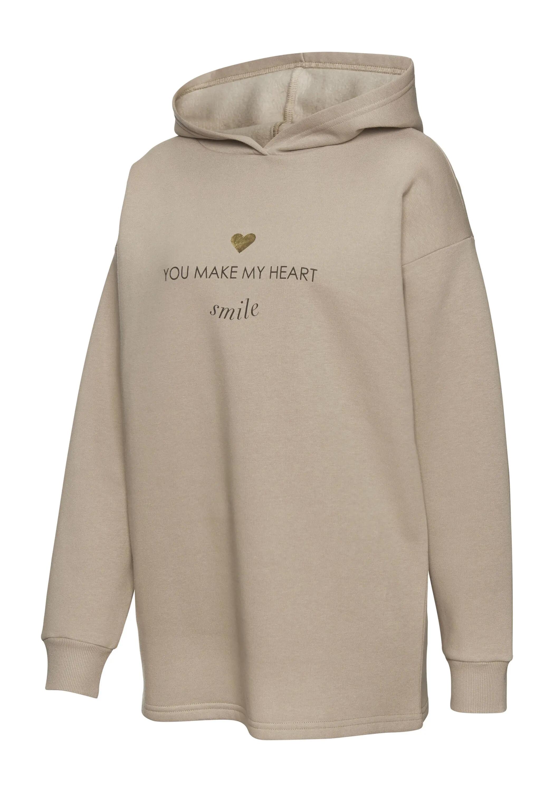 Damen Hoodie 7/8