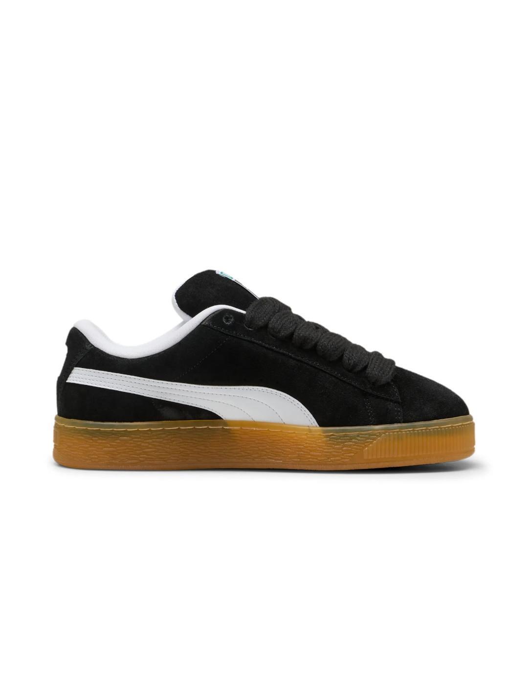 Zapatillas Puma Suede xl dark risk Negro 2/5