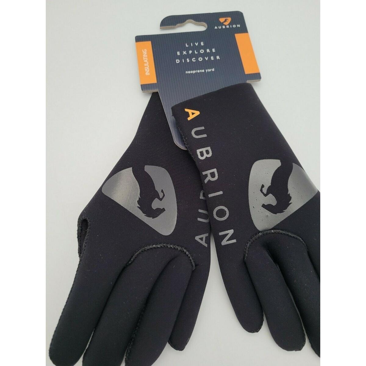 Neoprene Guanti Da Giardino Aubrion Nero 2/4