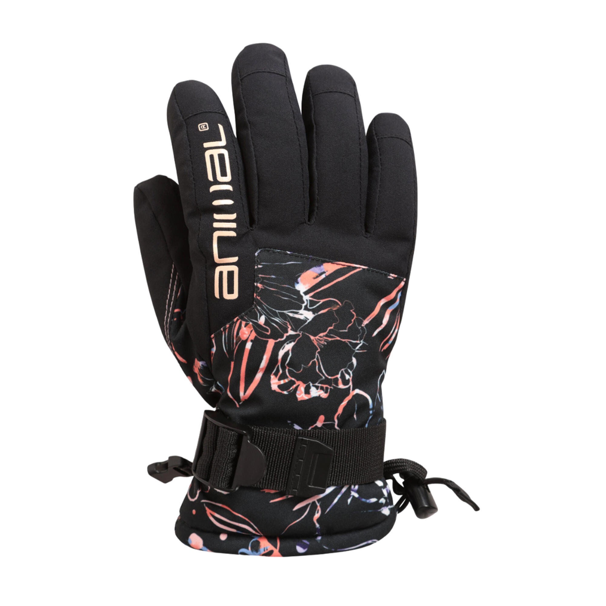 ANIMAL Childrens/Kids Toasty Ski Gloves (Dark Pink)