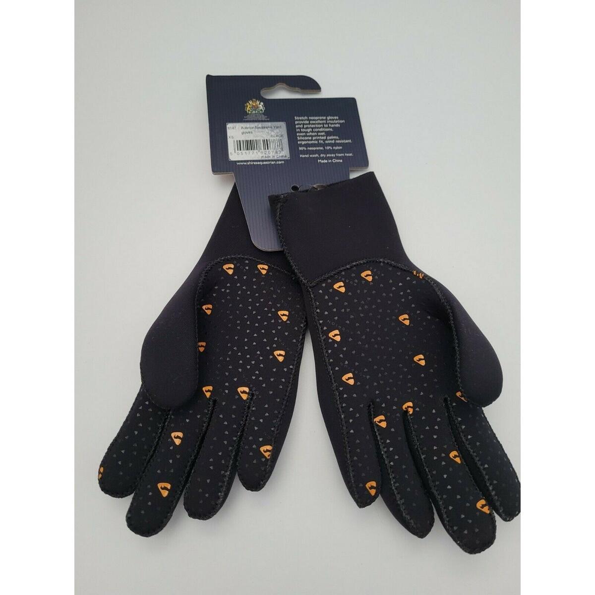 Neoprene Guanti Da Giardino Aubrion Nero 3/4