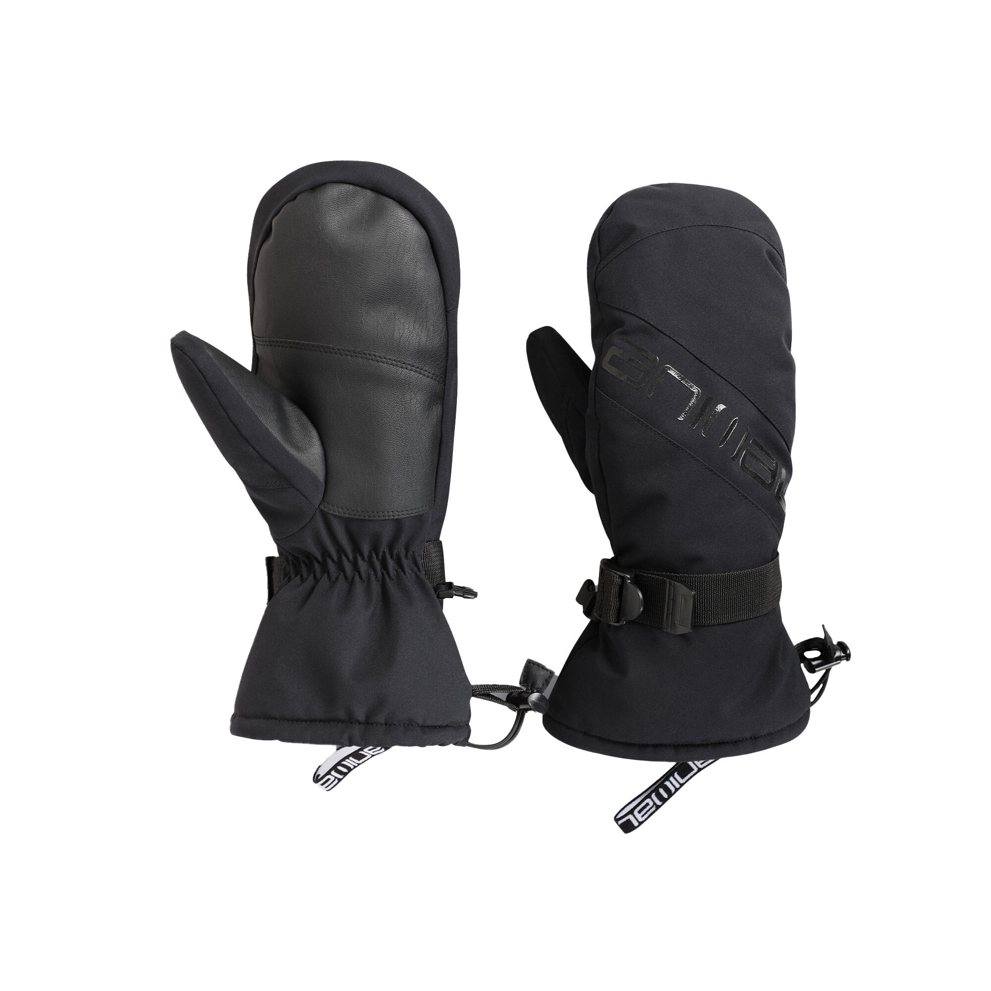 Skihandschuhe "Snowstorm" Herren Pechschwarz 3/3