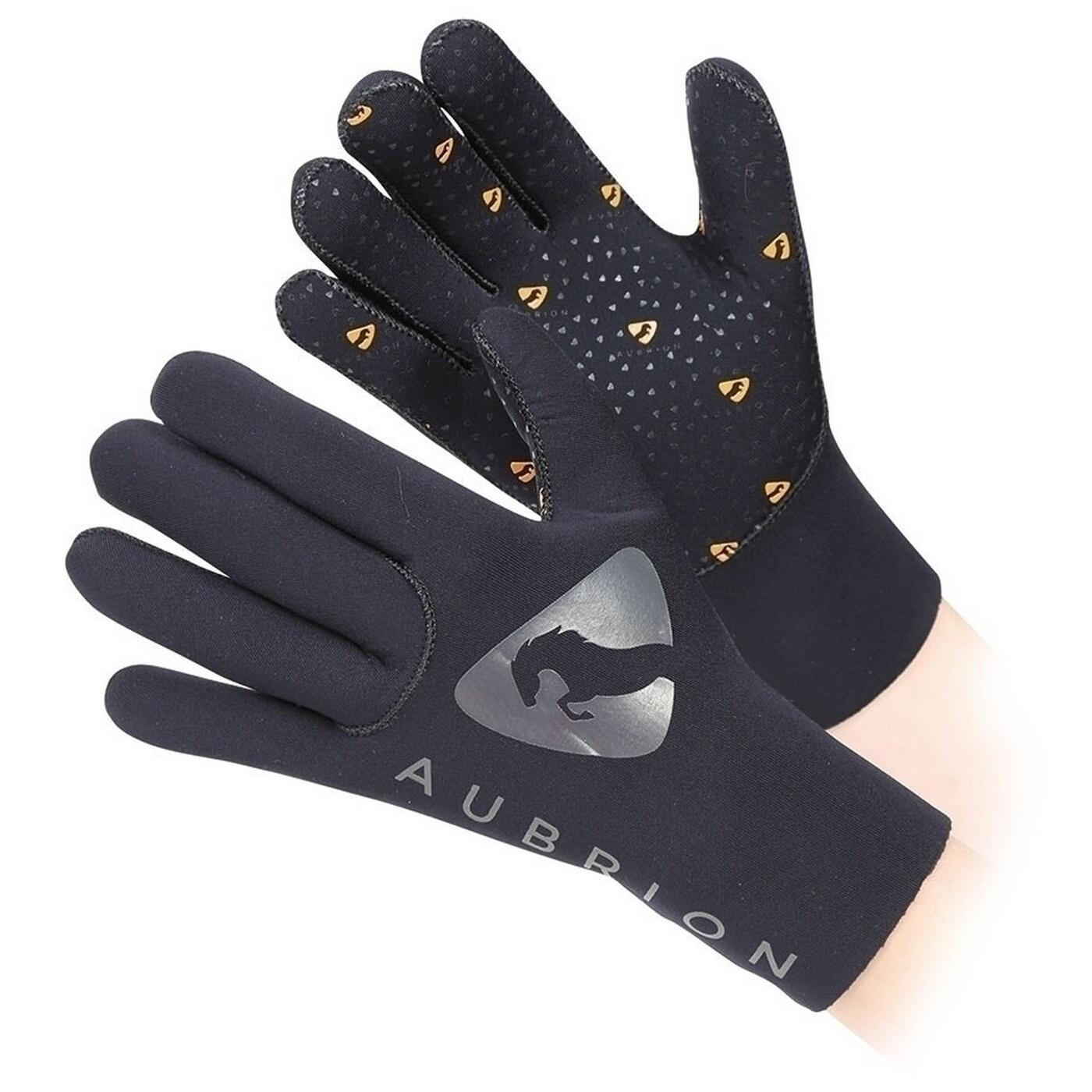 Childrens/Kids Neoprene Yard Gloves (Black) 1/1