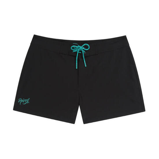 Aurora" Badeshorts für Damen Pechschwarz