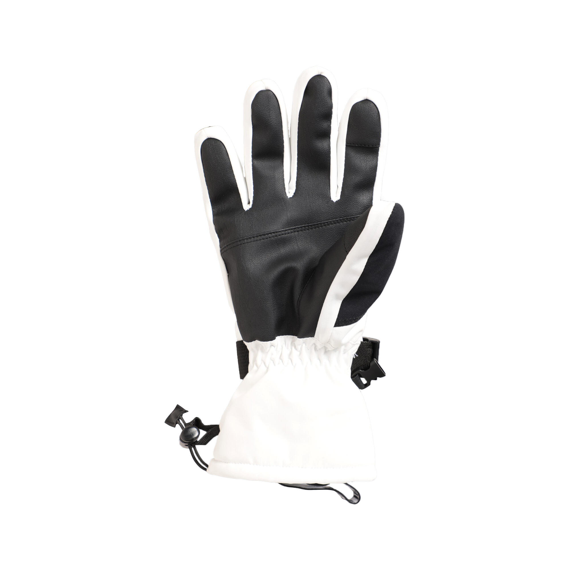Womens/Ladies Flow Ski Gloves (White) 2/3