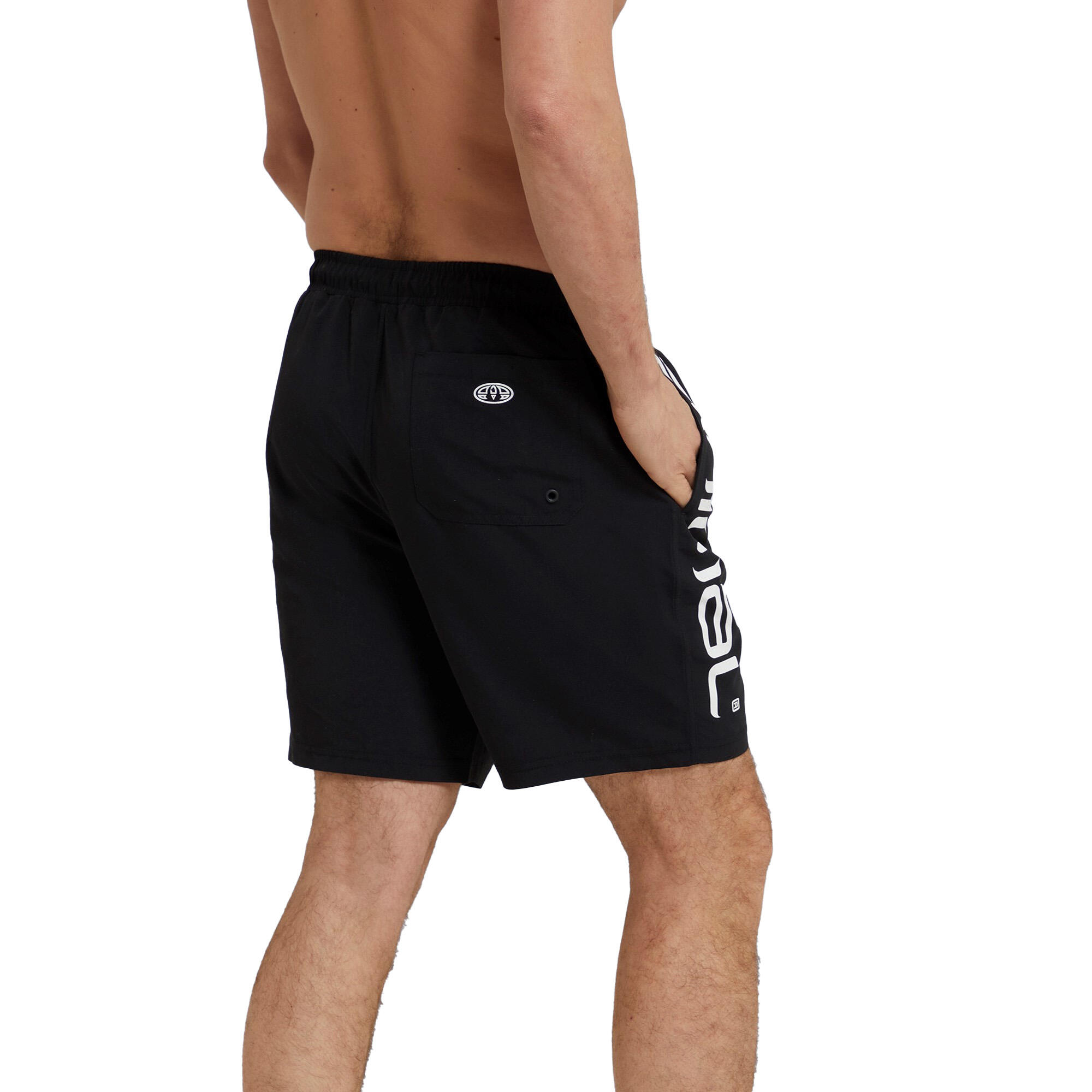 Pantaloncini Da Bagno Uomo Animal Deep Dive Nero 2/4