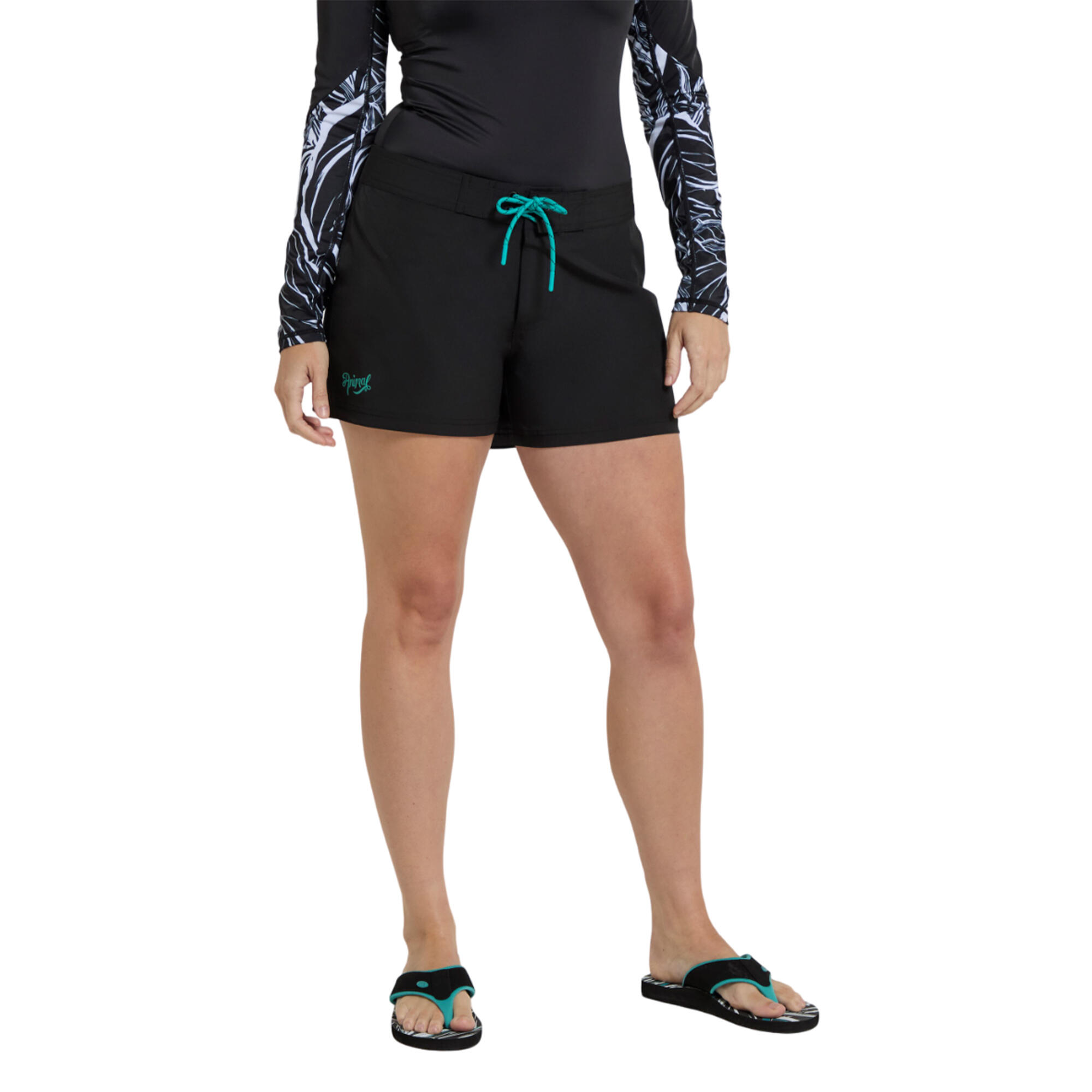 Short De Bain AURORA Femme (Noir Vif) 3/4