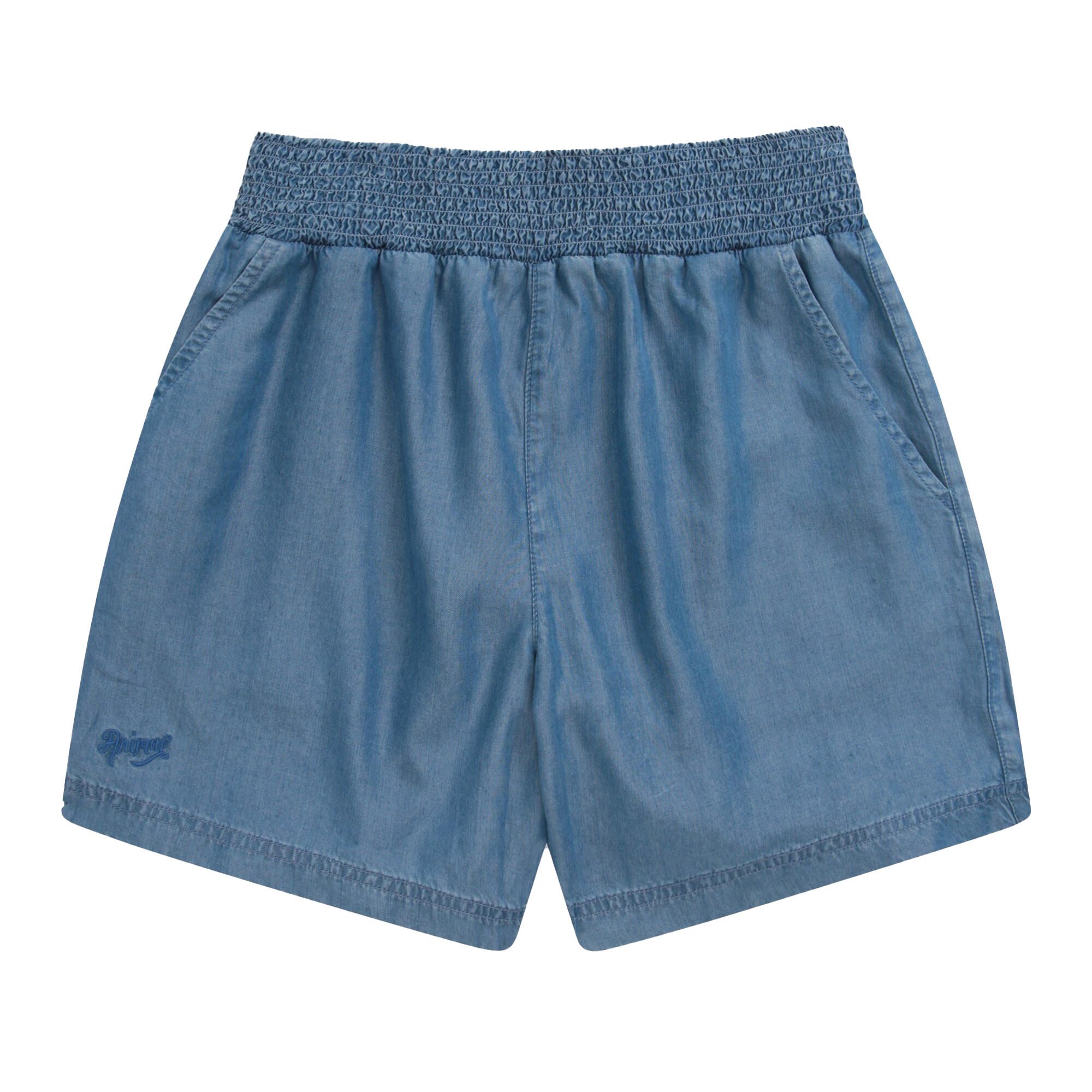 ANIMAL Womens/Ladies Carmen Tencel Shorts (Pale Blue)