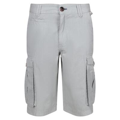 Herenhorebay vintage cargo shorts (zilvergrijs)