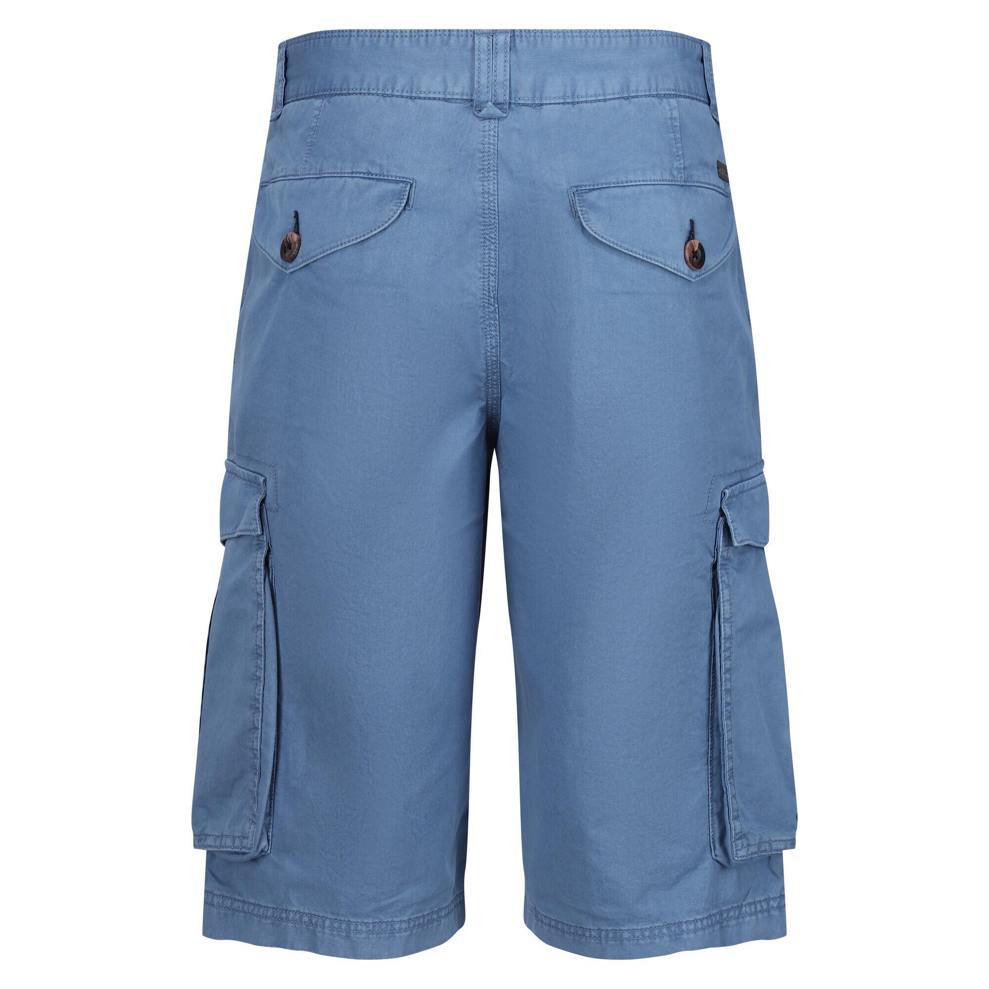 CargoShorts Shorebay im VintageLook Herren Kronenblau 2/4
