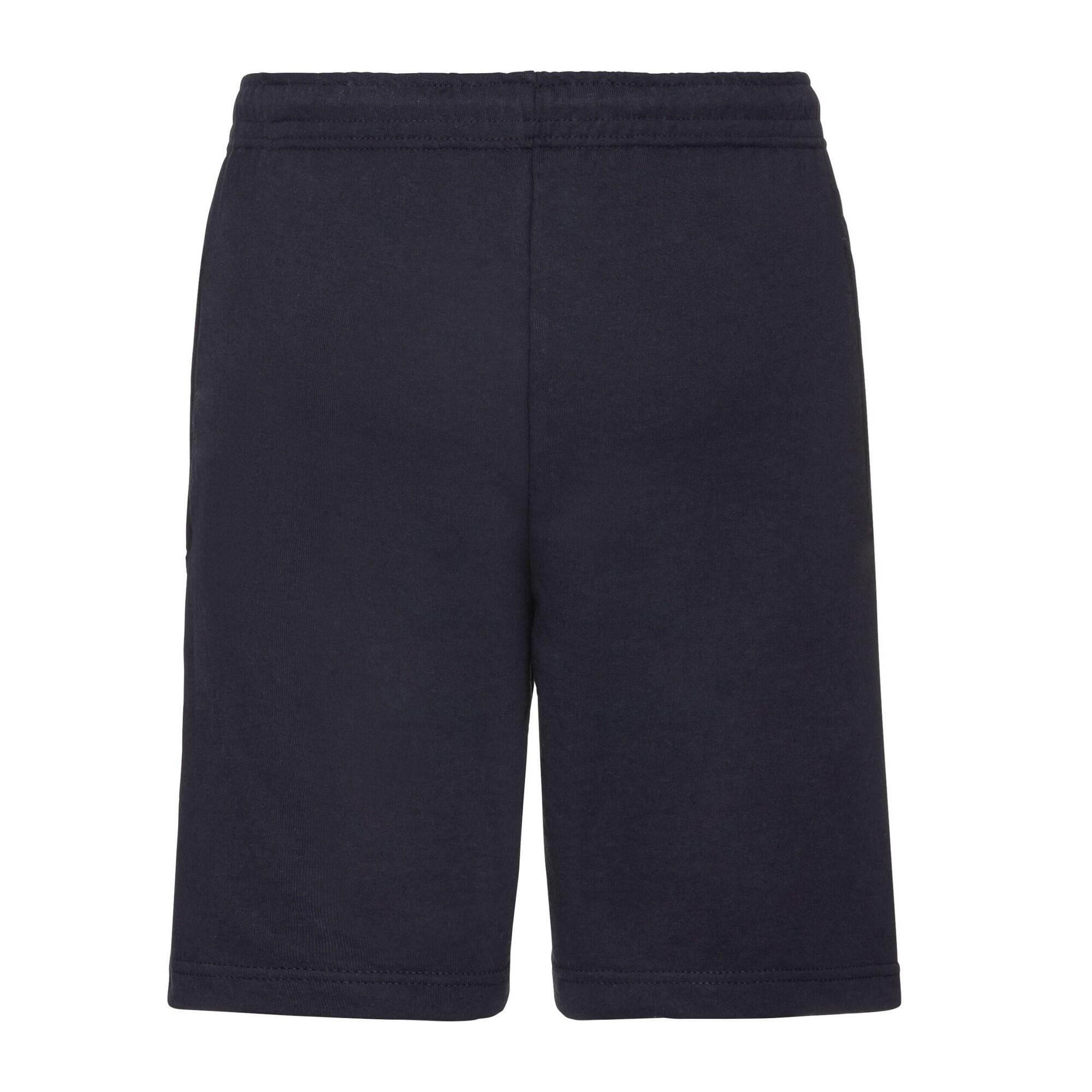 Pantaloncini Adulto Unisex Fruit Of The Loom Blu Scuro 2/3