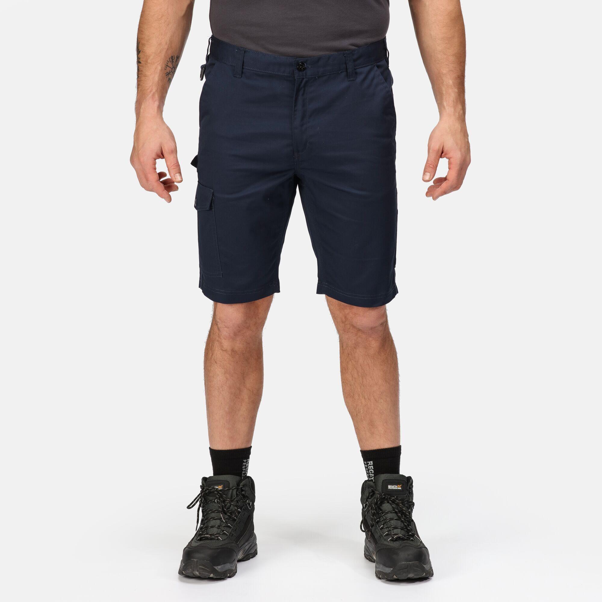 Mens Cargo Shorts (Navy) 4/5