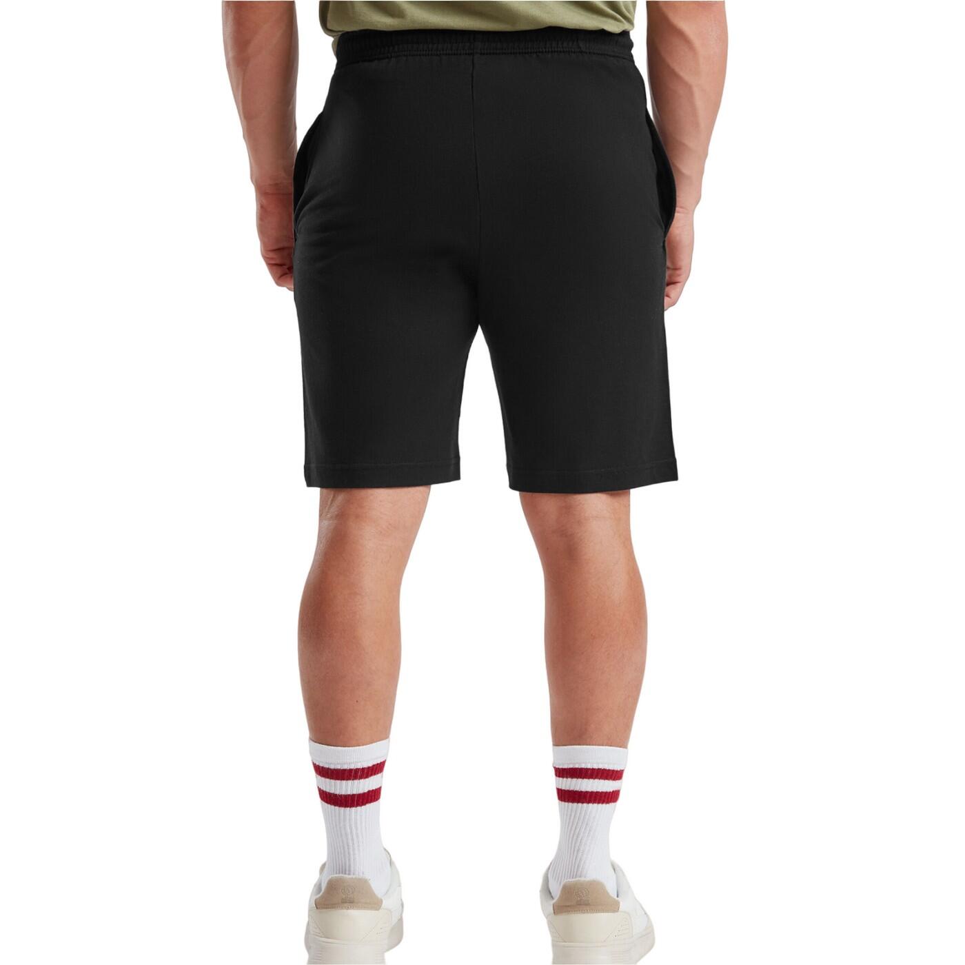Mens Iconic 195 Jersey Shorts (Black) 3/3