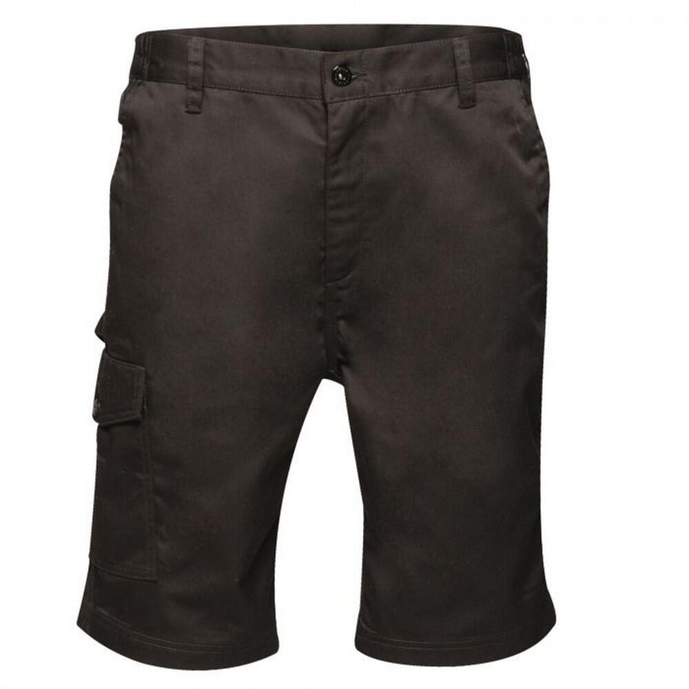 Mens Cargo Shorts (Black)