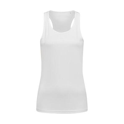 Dames sporttank top (wit)