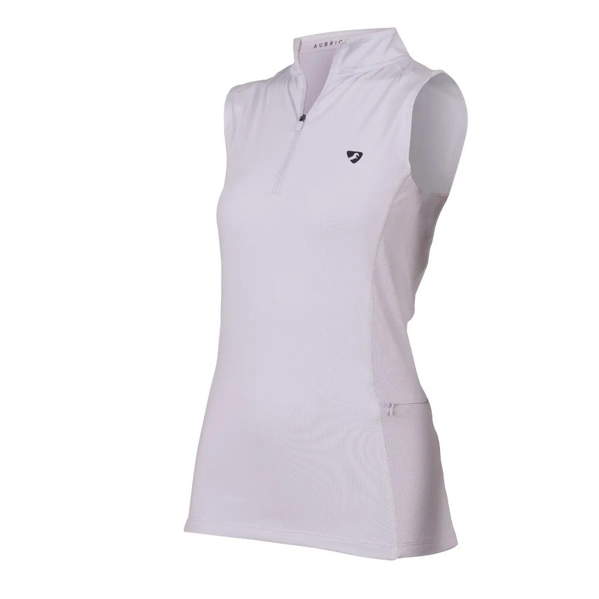 Womens/Ladies Revive Sleeveless Base Layer Top (Grey) 1/2
