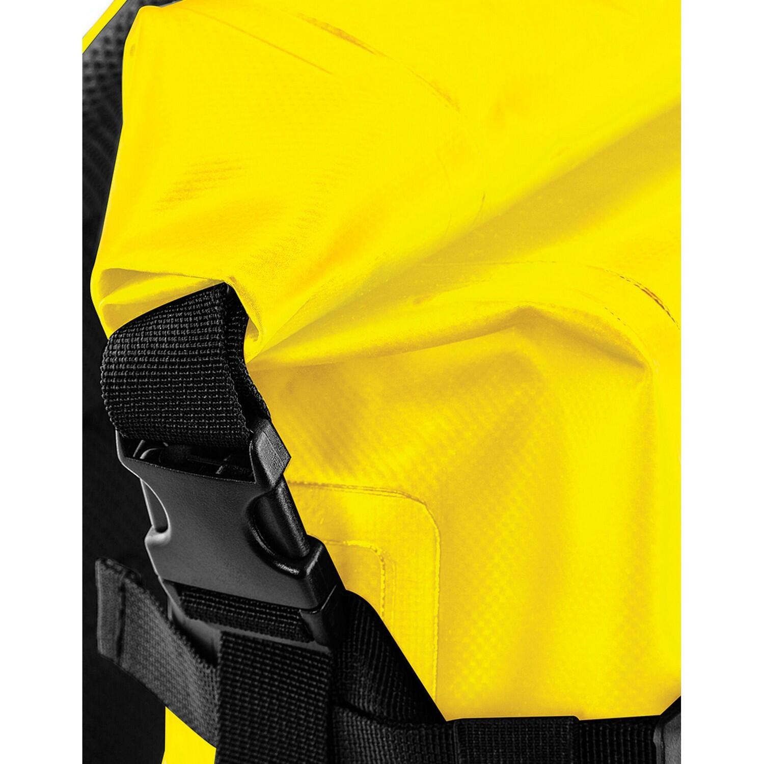 SLX Waterproof 25L Backpack (Black/Yellow) 3/3