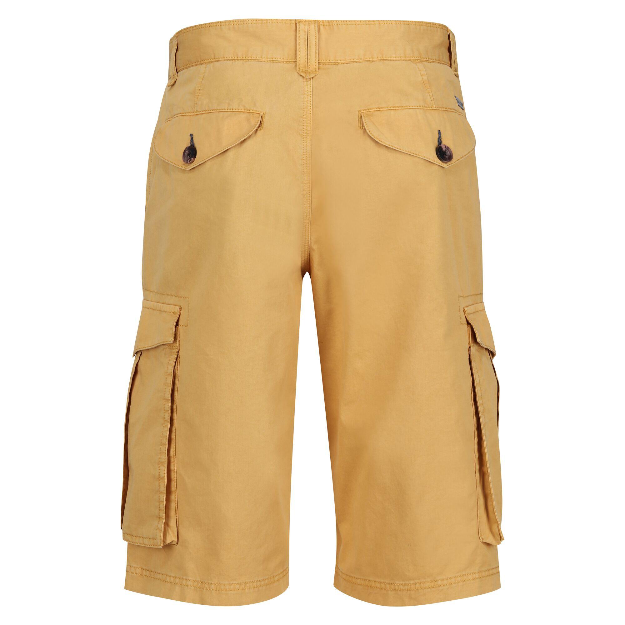 CargoShorts Shorebay im VintageLook Herren Gold Stroh 2/4