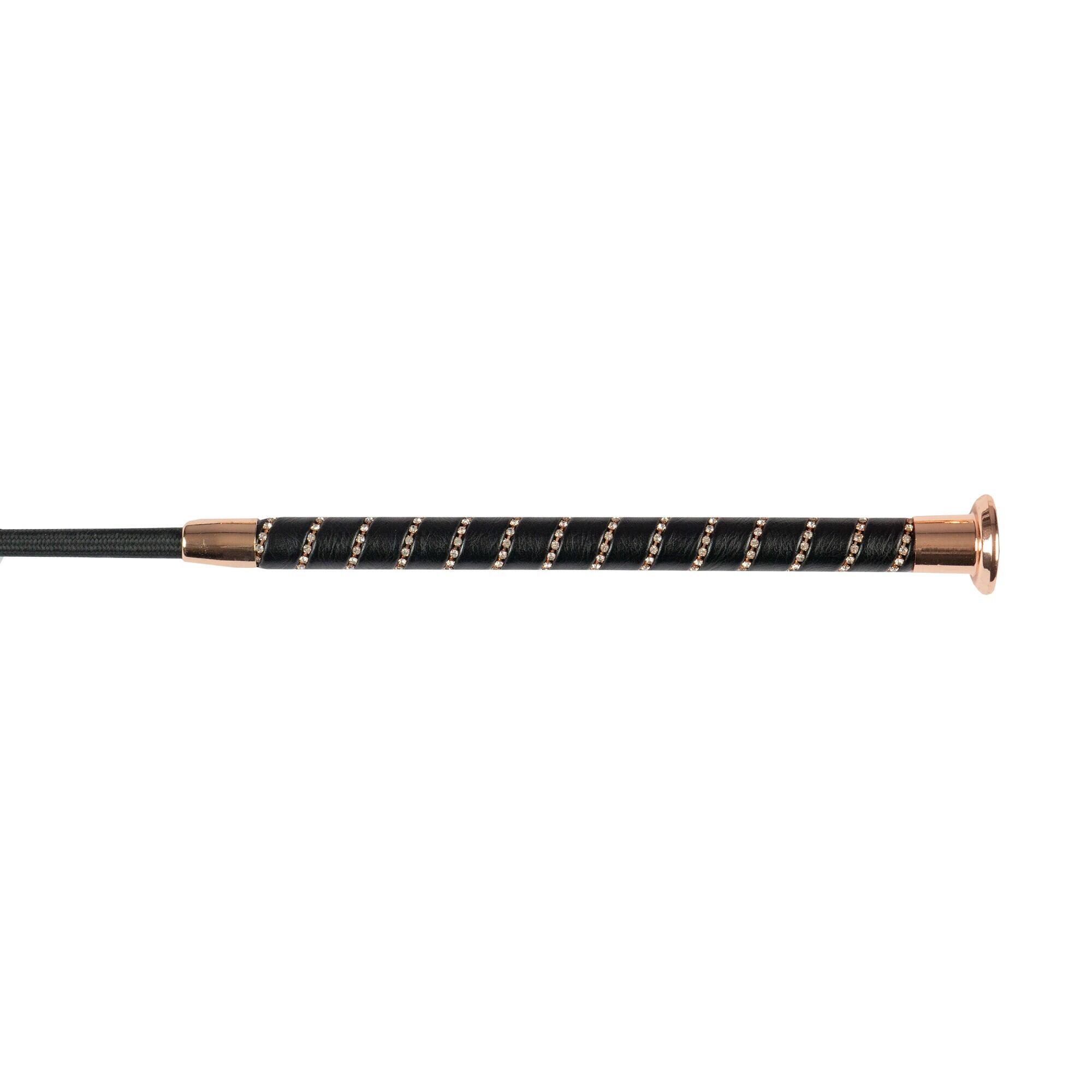Horka - Cravache Équitation Avec Diamant Horka (x5) - Cravache - Noir|rose - 130cm - Decathlon
