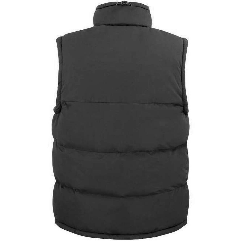 Bodywarmer Steppweste, wasserabweisend, winddicht Herren Schwarz 2/3