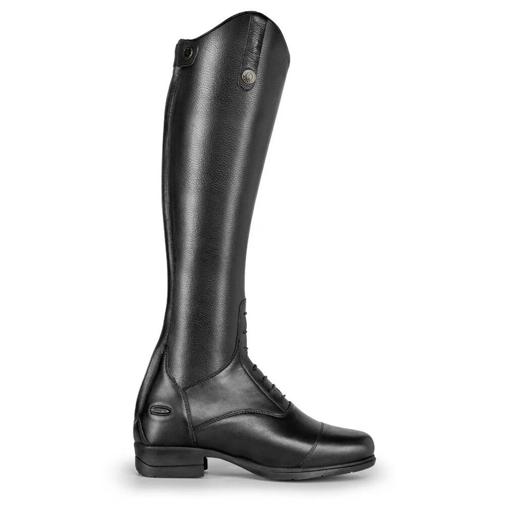 Lange Reitstiefel Gianna, Leder Damen Schwarz 2/3
