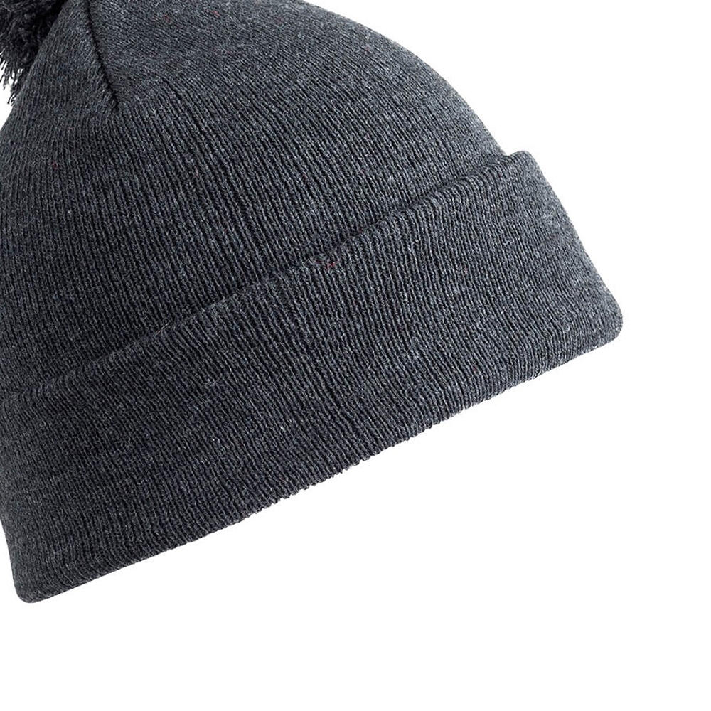Cappello A Cuffia Pom Pom Bambini Result Winter Essentials Nero 2/3