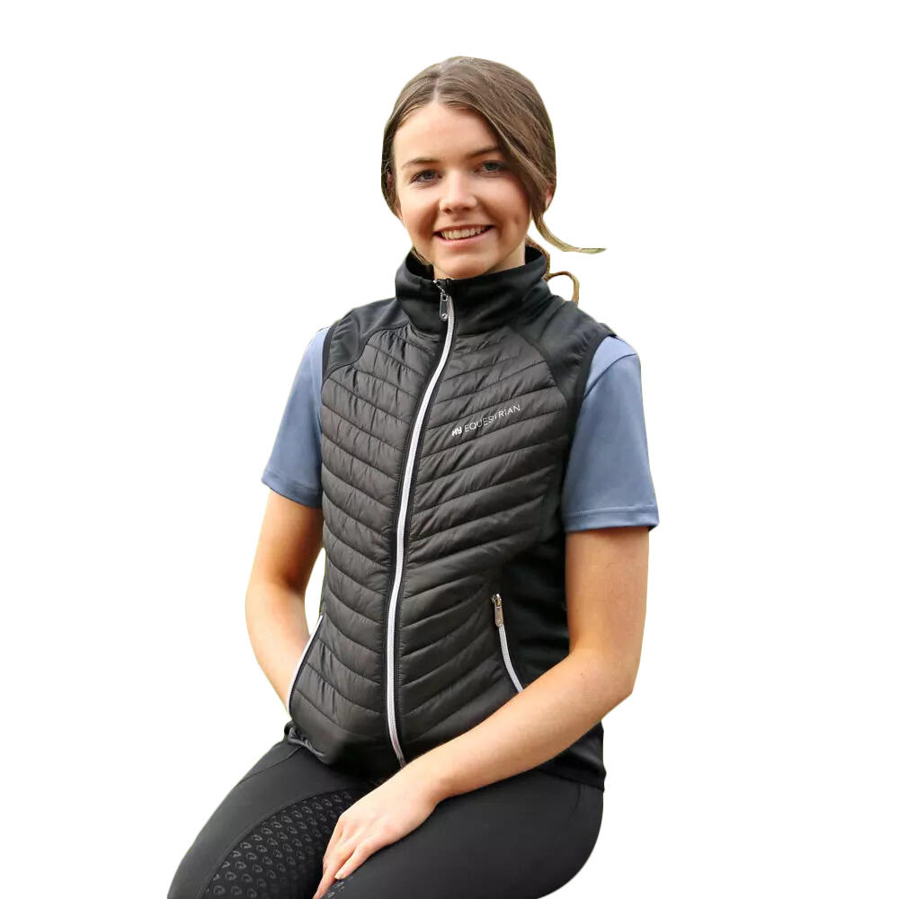 Gilet D´équitation SYNERGY Femme (Noir) 3/3