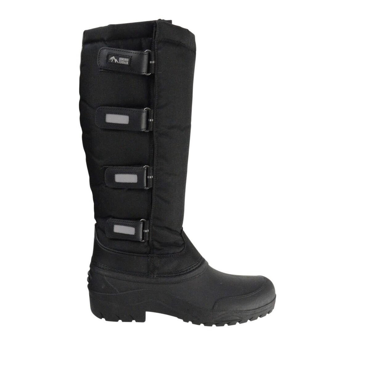 Womens/Ladies Atlantic Long Riding Boots (Black) 1/4