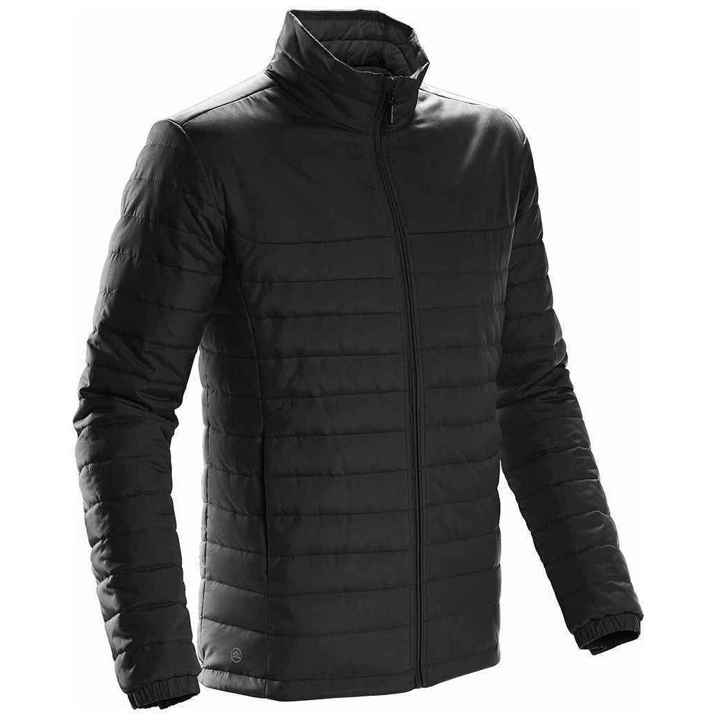 Mens Nautilus Quilted Padded Jacket (Black) 2/3