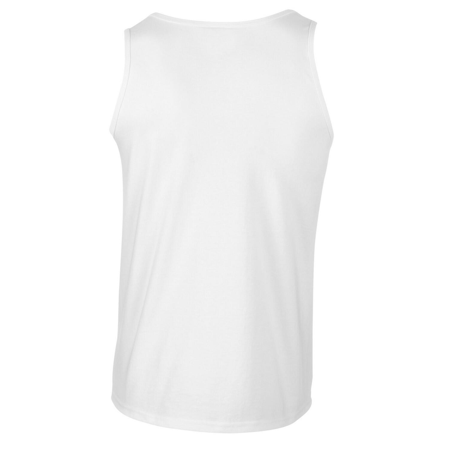 Unisex Adult Softstyle Tank Top (White) 2/4