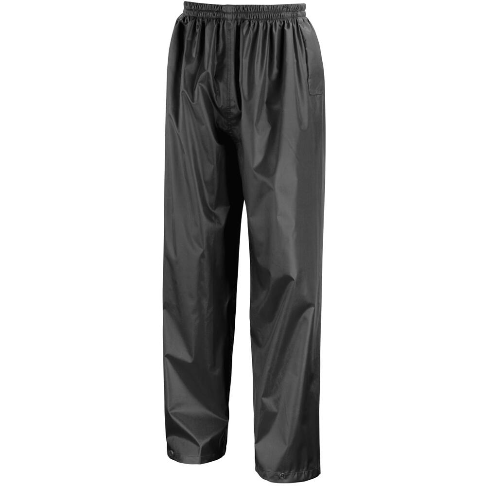 Giacca E Pantaloni Impermeabili Bambino Result Nero 3/5