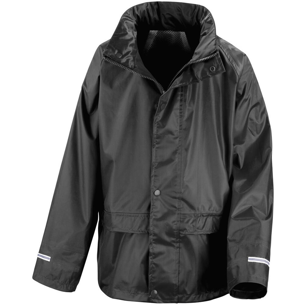 Giacca E Pantaloni Impermeabili Bambino Result Nero 2/5