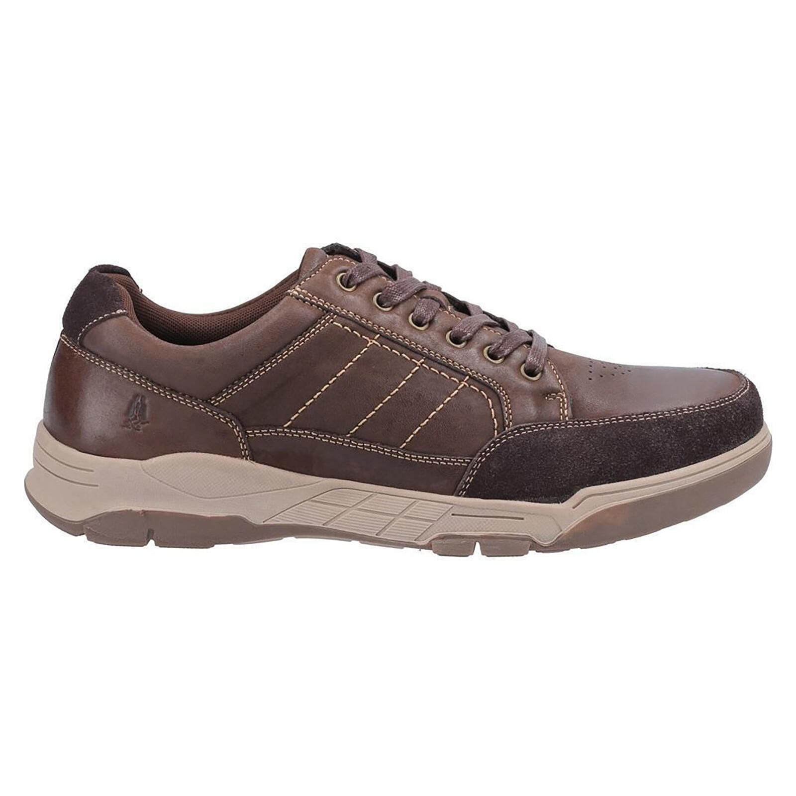Schuhe "Finley", Leder Herren Kaffeebraun 3/4