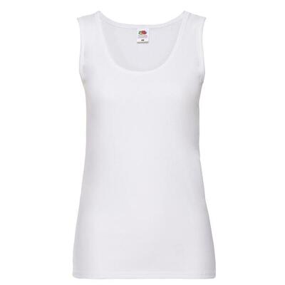 Dames valueweight tanktop (zwart)