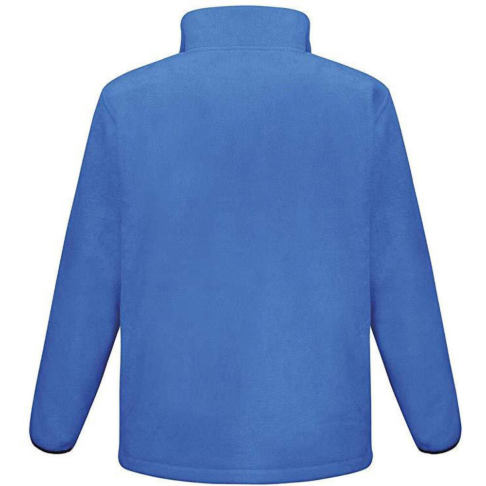 Giacca Di Pile Con Cerniera Uomo Result Blu Elettrico 3/4