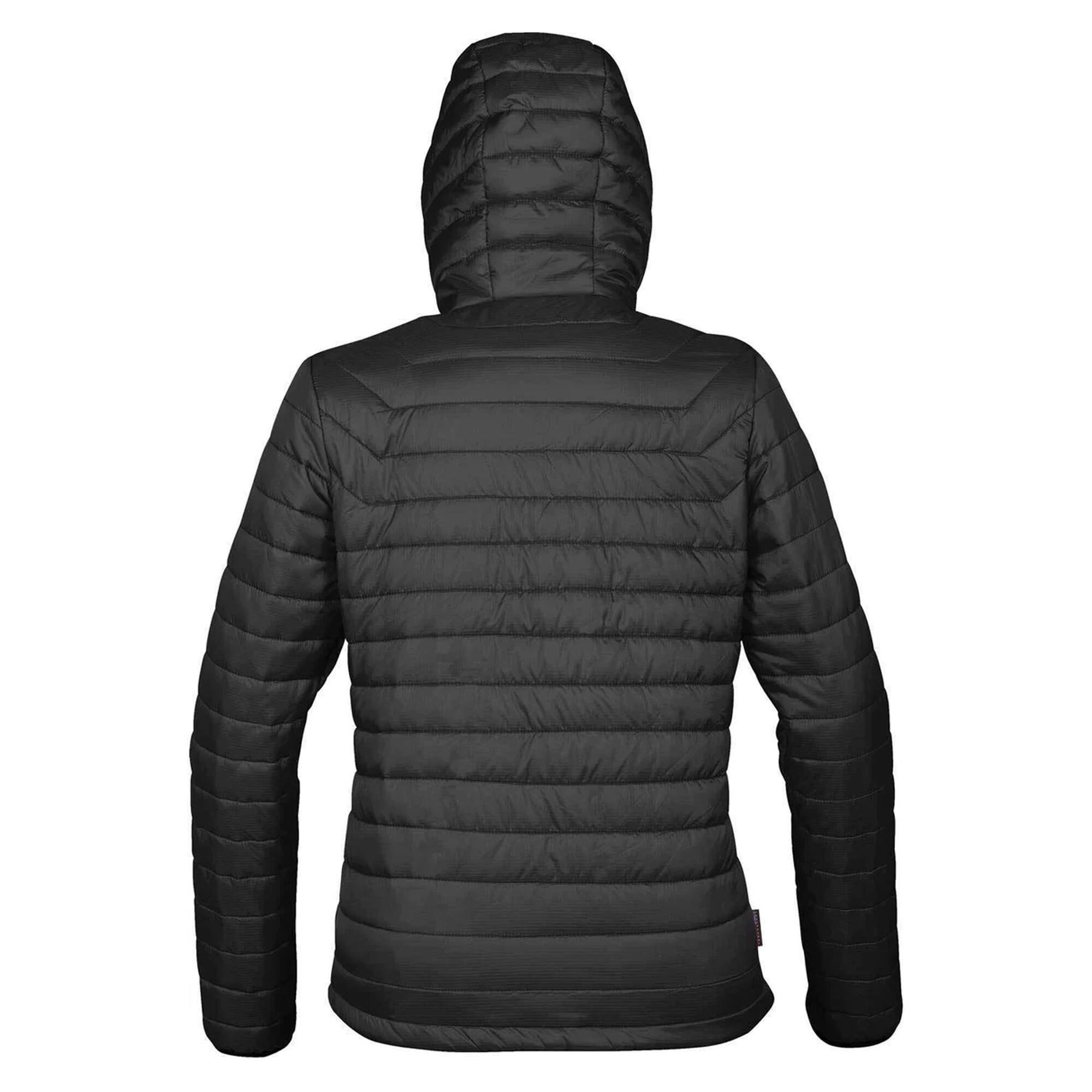Womens/Ladies Gravity Thermal Padded Jacket (Black/Charcoal) 2/2