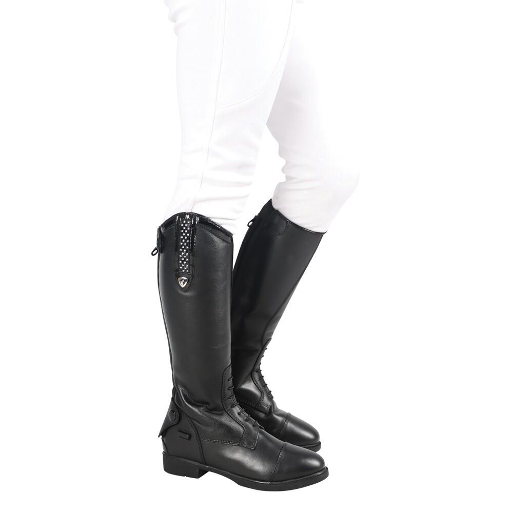 Childrens/Kids Arnara Riding Boots (Black) 1/1
