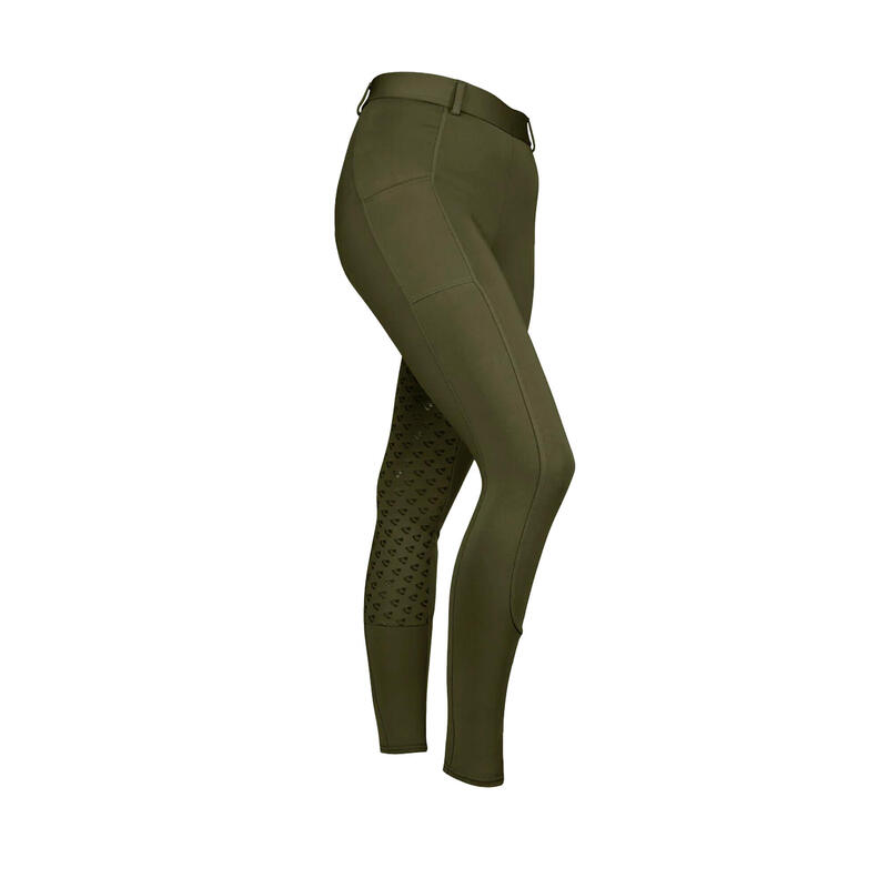 Collant D´équitation ALBANY Fille (Vert Foncé)