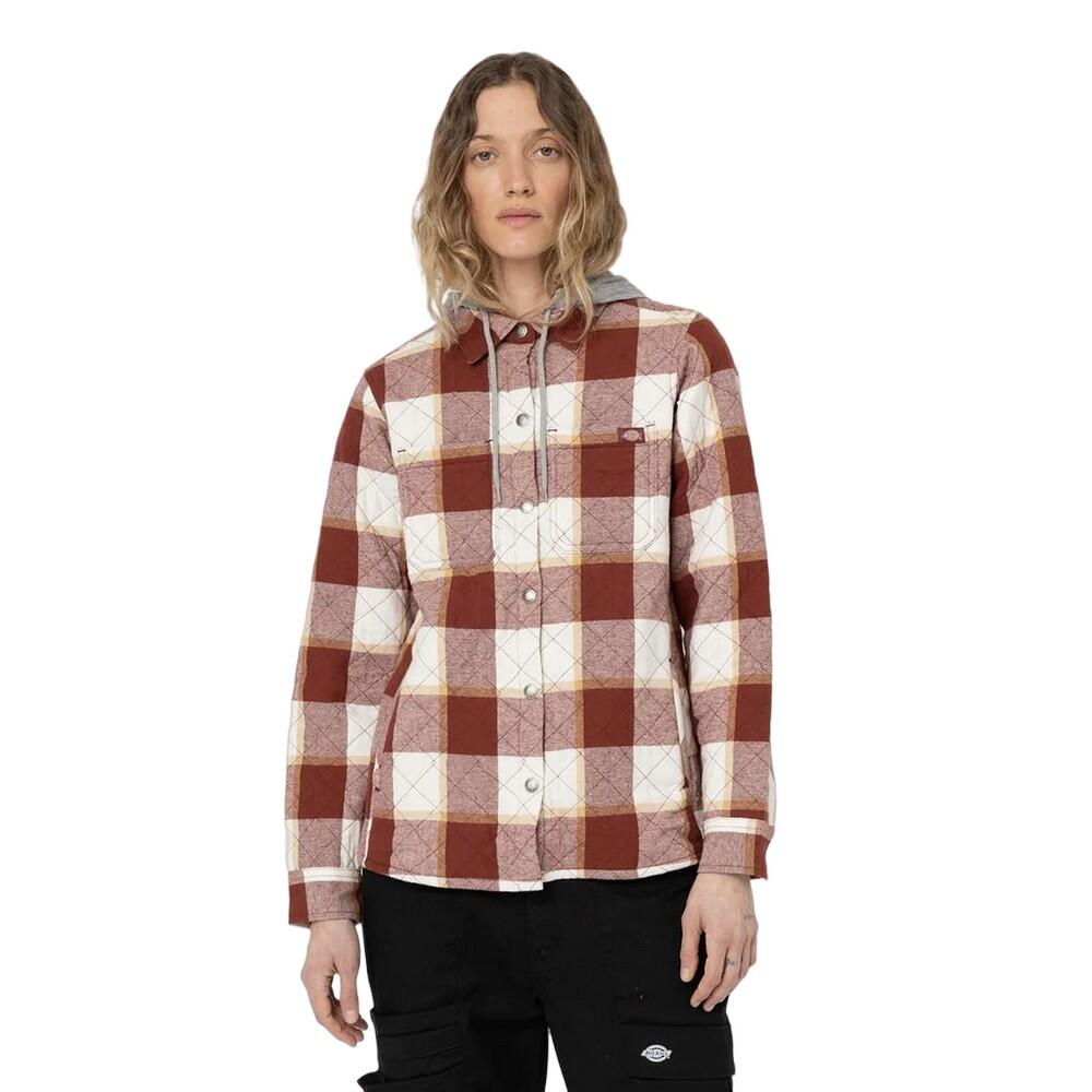 Giacca Camicia Donna Dickies Mattone Cotto 4/6