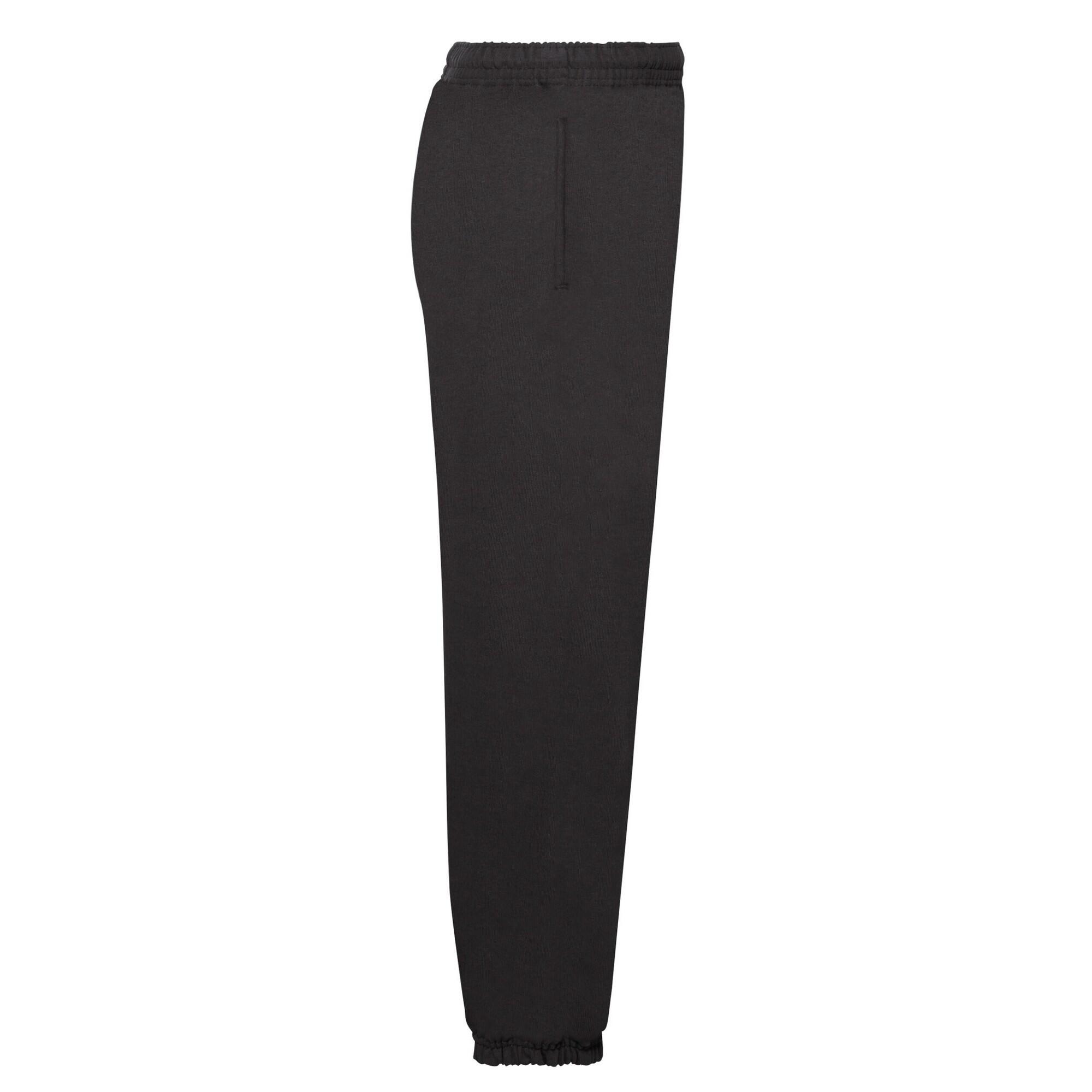 Pantaloni Da Jogging Risvolto Elasticizzato Bambini Fruit Of The Loom Premium 3/3