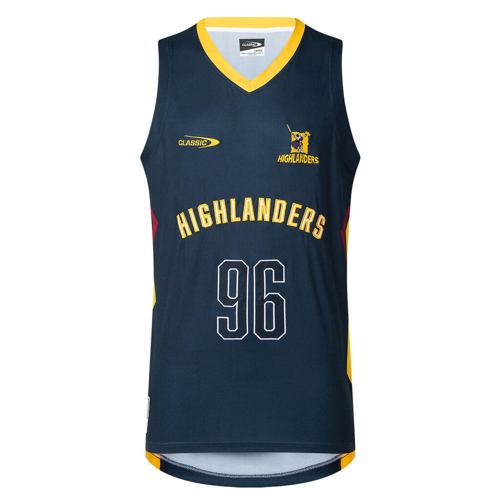 Tank Top \"Basketball\" Highlanders Super Rugby