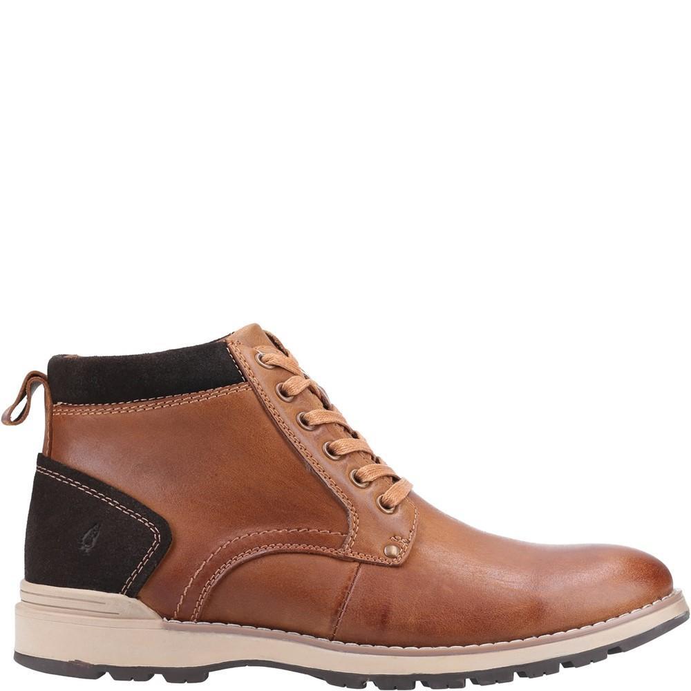 Stiefel "Dean", Leder Herren Hellbraun 3/4